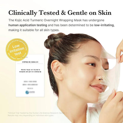 Medi Cub Kojic Turmeric Collagen Night Wrapping Mask