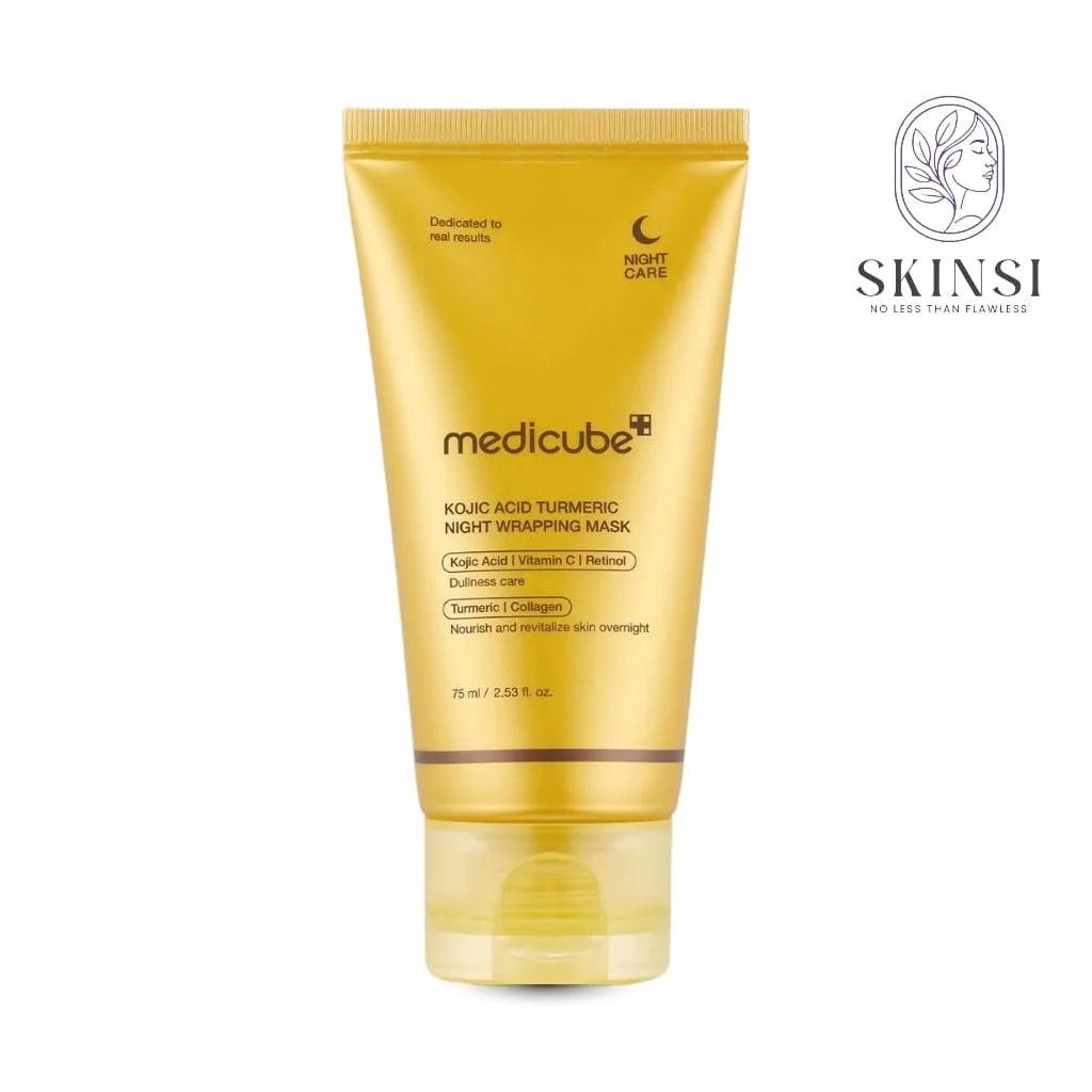 Medi Cub Kojic Turmeric Collagen Night Wrapping Mask